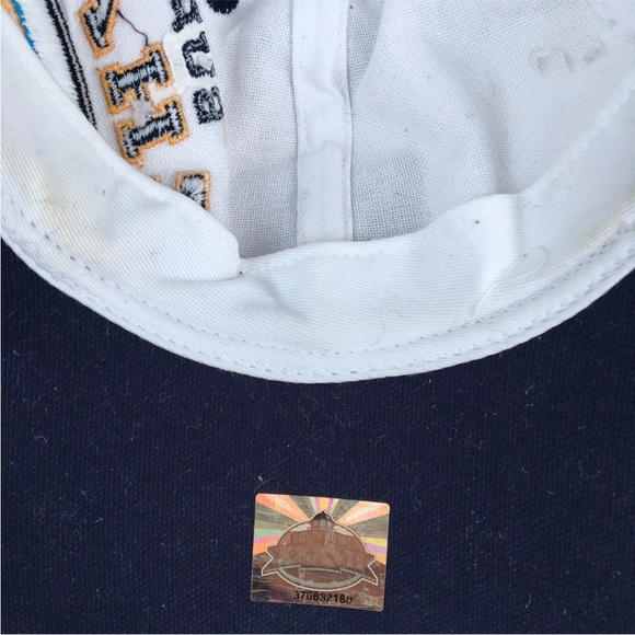 Vtg Rare Reebok NFl baseball cap superbowl 37 hat XXXVII 2003 - Oakland Raiders. - Picture 12 of 15